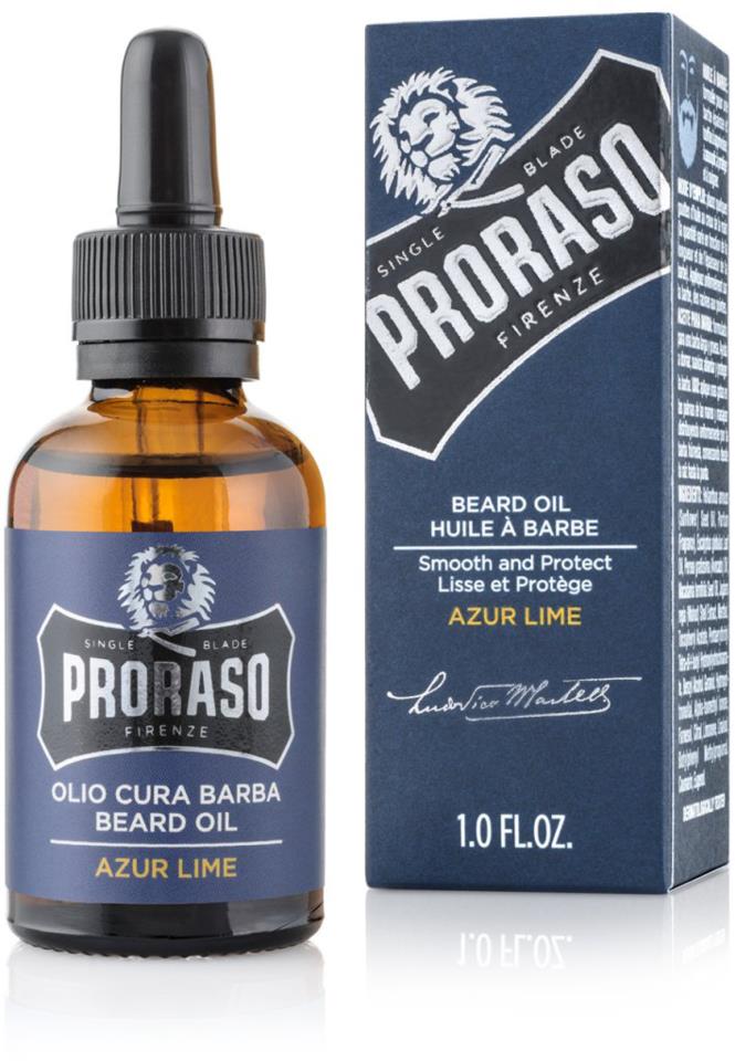 Proraso Azur & Lime beard oil 30ml