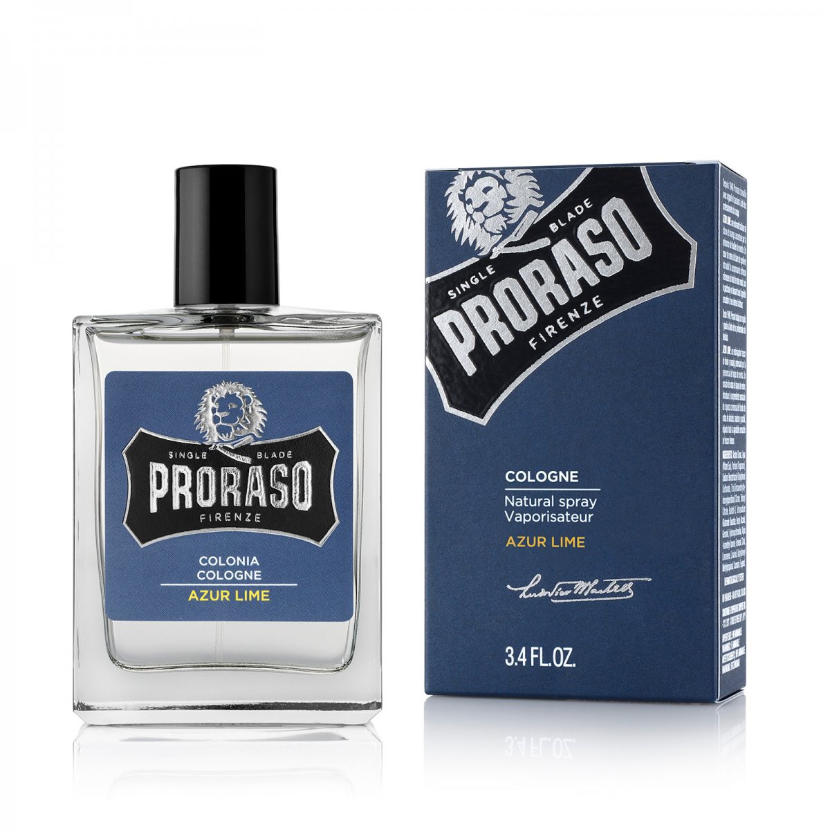 Läs mer om Proraso Azur & Lime Cologne 100 ml