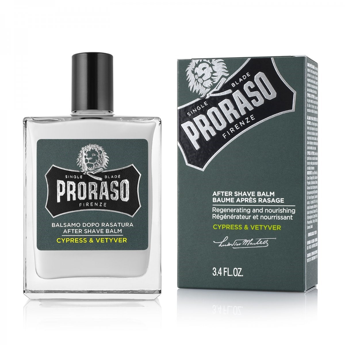 Läs mer om Proraso Cypress & vetyver after shave balm 100 ml