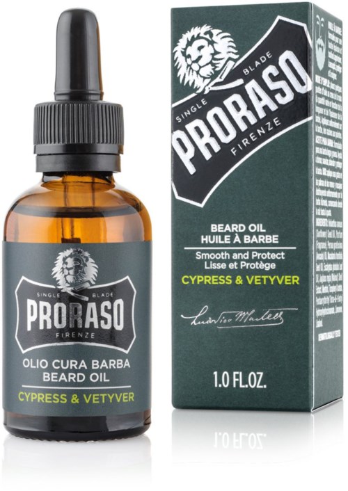 Proraso Cypress & vetyver Beard oil cypress & veryver 30 ml