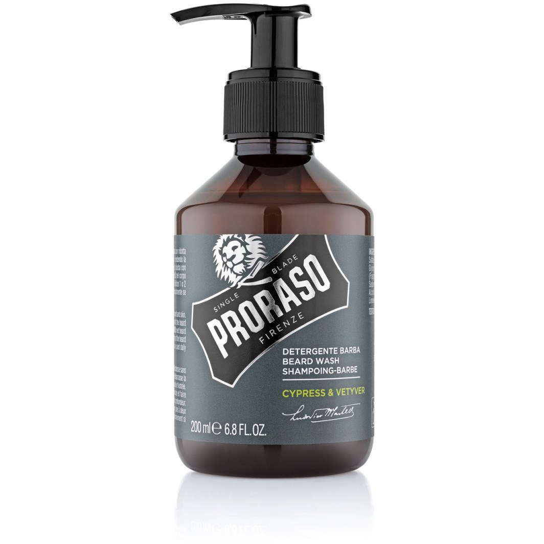 Läs mer om Proraso Cypress & vetyver shampoo 200 ml