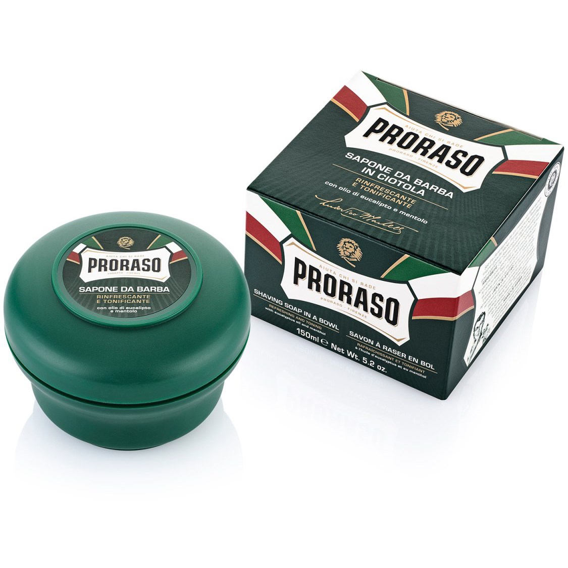 Läs mer om Proraso Eucalyptus Shaving Soap 150 ml