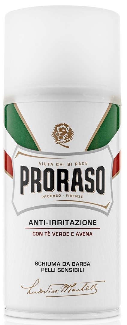 Proraso Sensitive Green Tea shaving foam 300 ml
