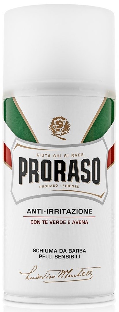 Proraso Sensitive Green Tea shaving foam 50 ml