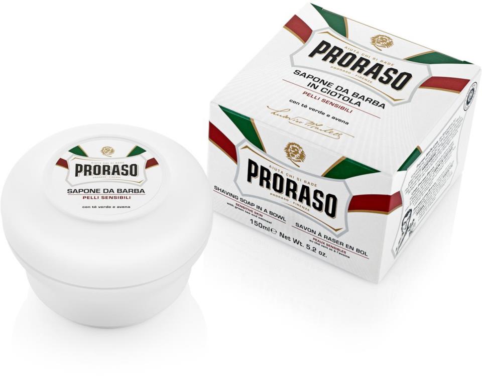 Proraso Sensitive Green Tea shaving soap 150ml