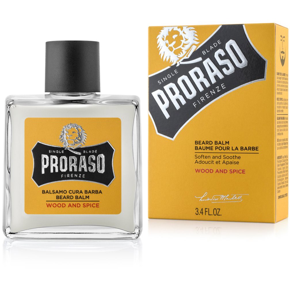 Läs mer om Proraso Wood & Spice Beard balm 100 ml