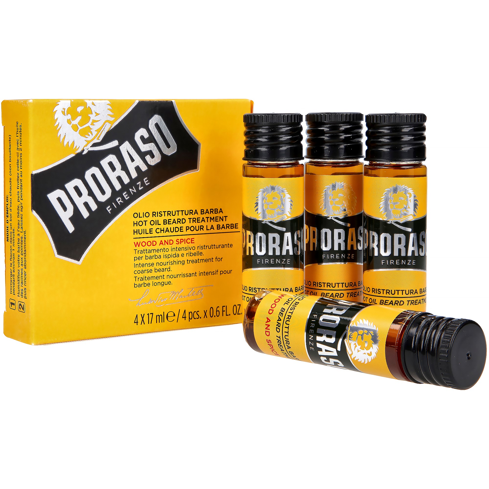 Proraso beard treatment 4x17ml 68 ml billede