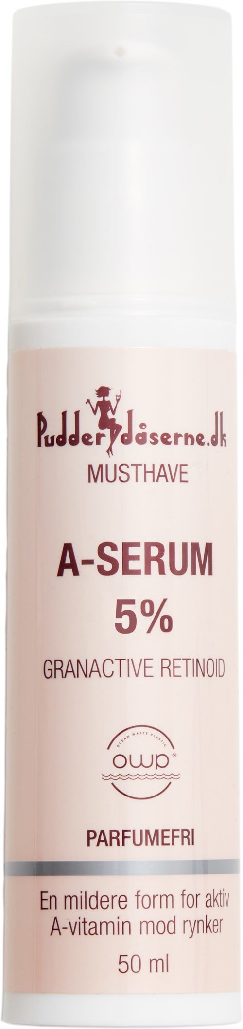 Pudderdåserne A-Serum 5% 50 ml