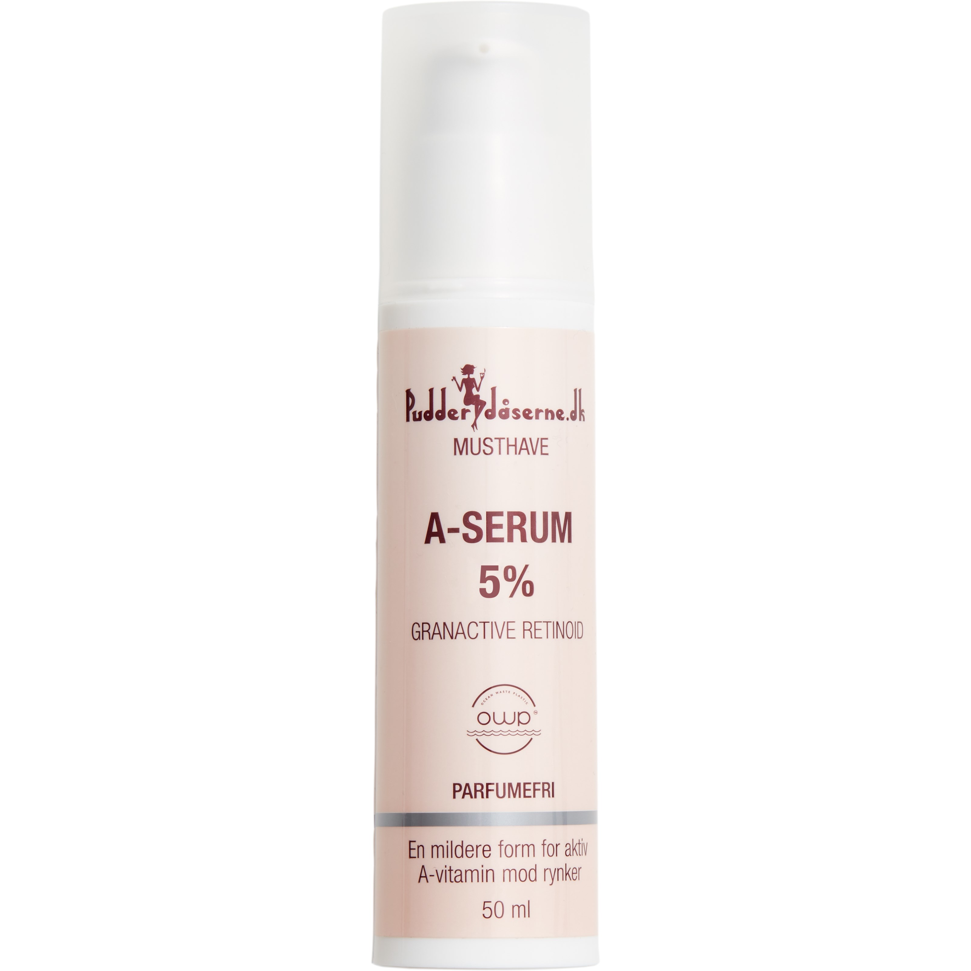 Pudderdåserne A-Serum 5% 50 ml billede