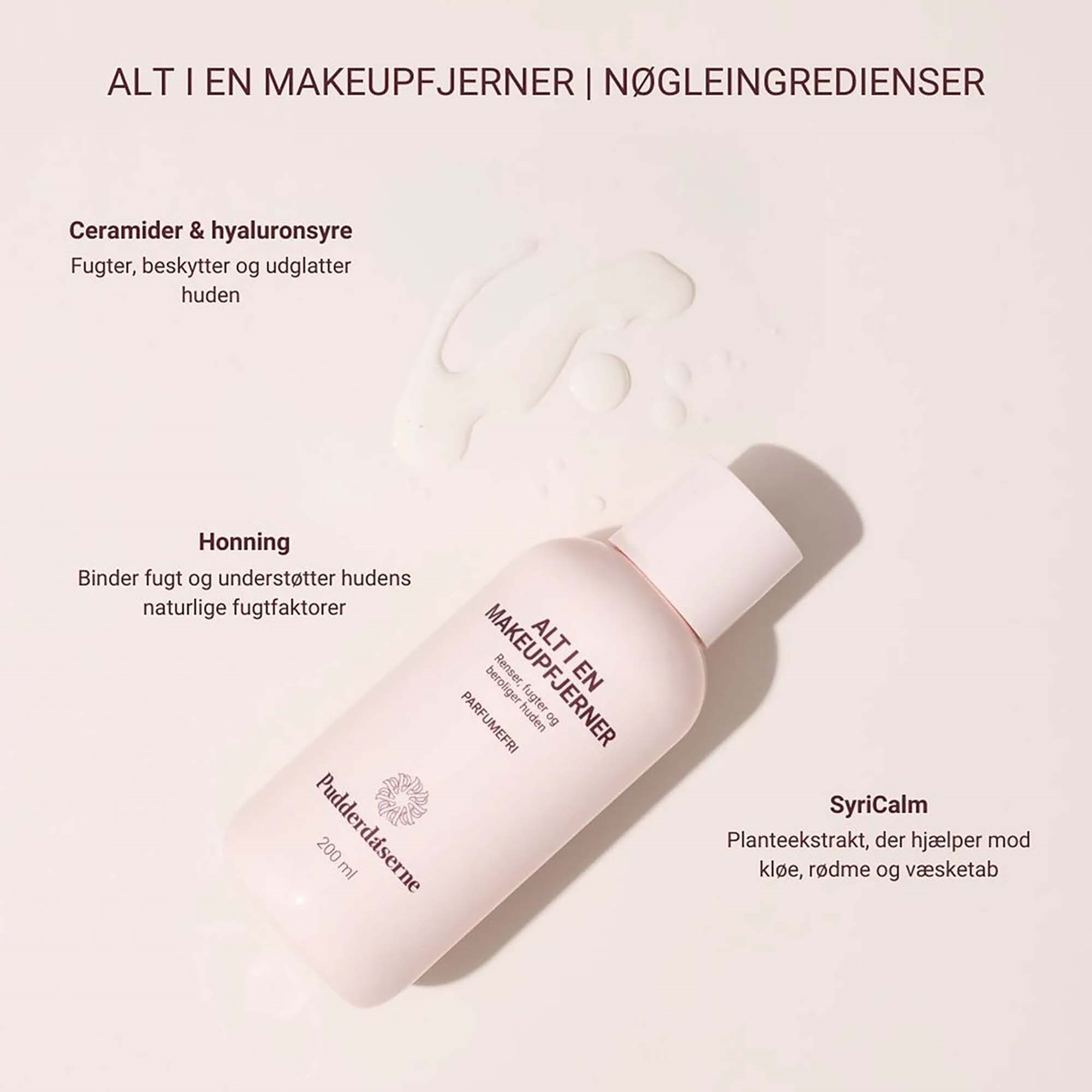 Pudderdåserne All-in-One Makeup Remover 200 ml (obrázok 4)