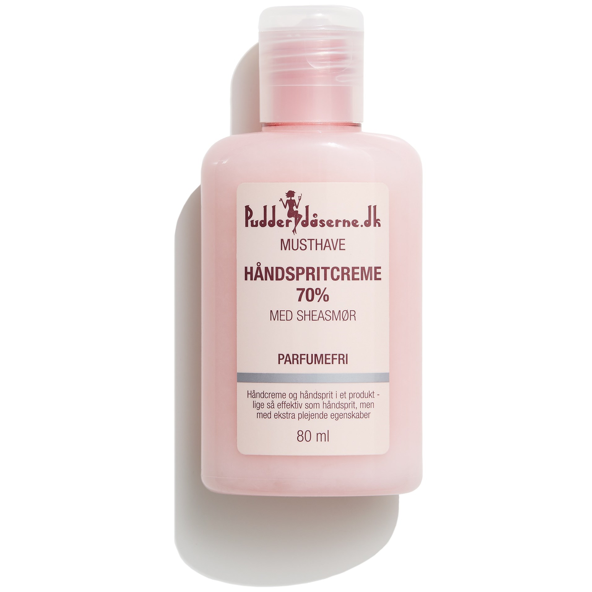 Pudderdåserne Disinfection Cream 70% 80 ml