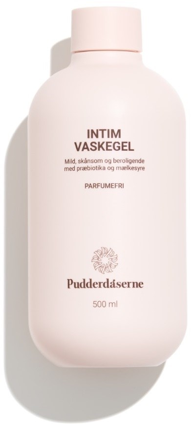 Pudderdåserne Intim Vaskegel 500 ml