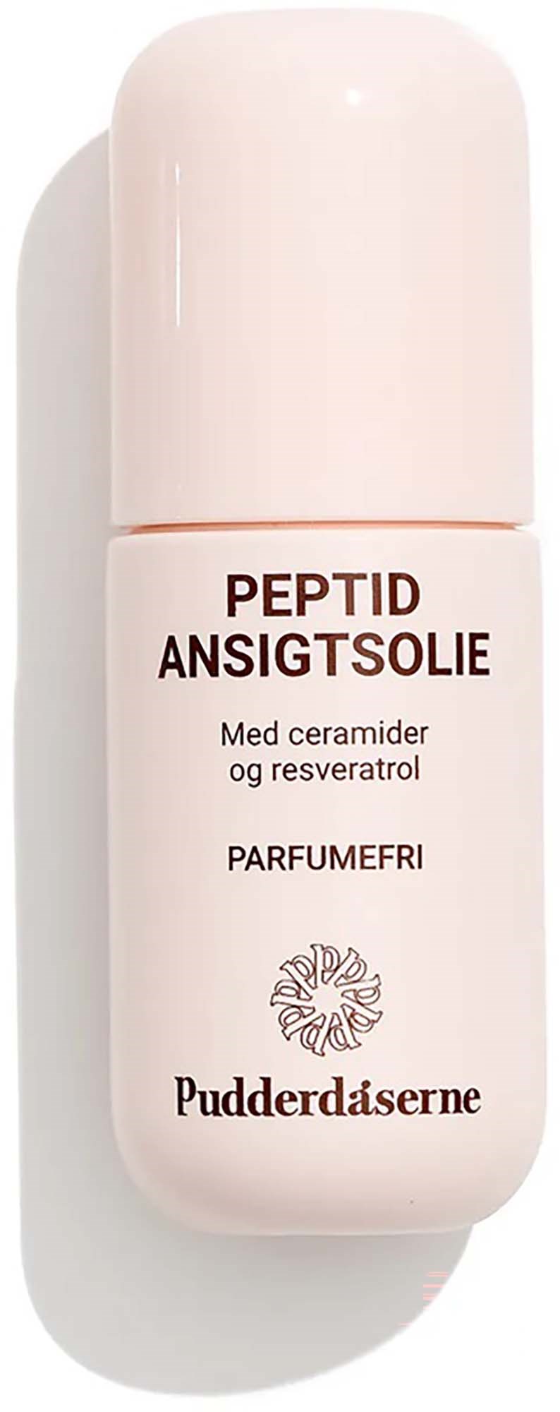 Масло для лица Pudderdaserne Peptide Face Oil с пептидами, питательное, для сухой и зрелой кожи, 30 мл