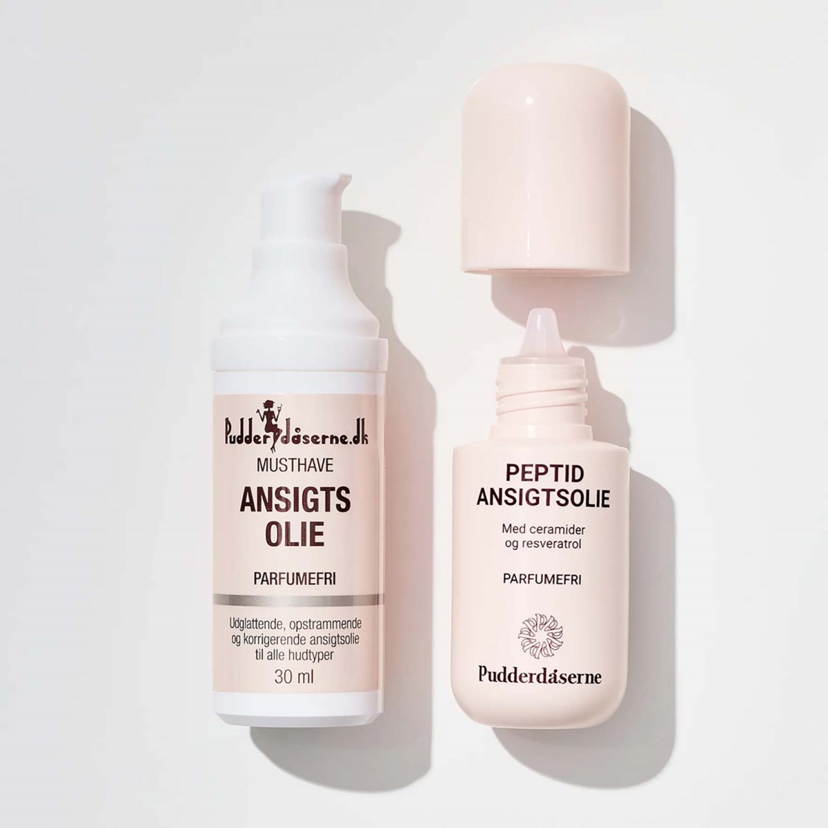 Масло для лица Pudderdaserne Peptide Face Oil с пептидами, питательное, для сухой и зрелой кожи, 30 мл — фото 3