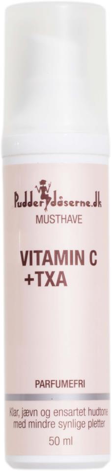 Pudderdåserne Vitamin-C + TXA 50 ml