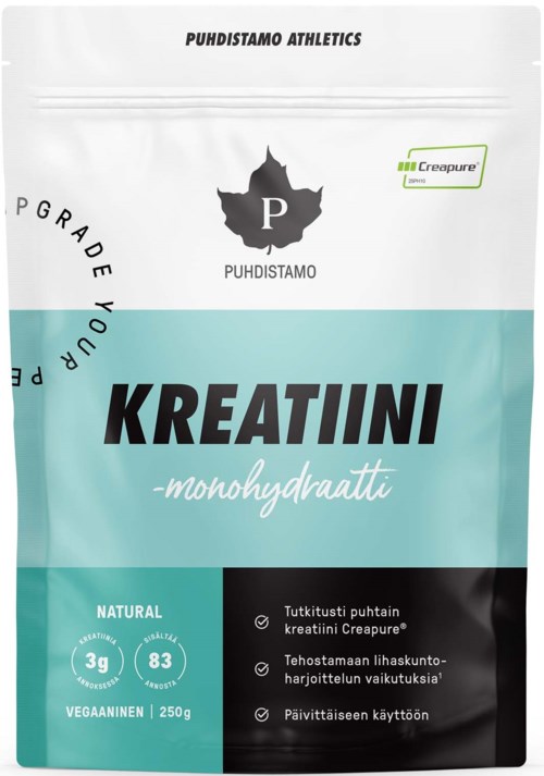 Puhdistamo Athletics Micronised Creatine Monohydrate Pürest 250 g