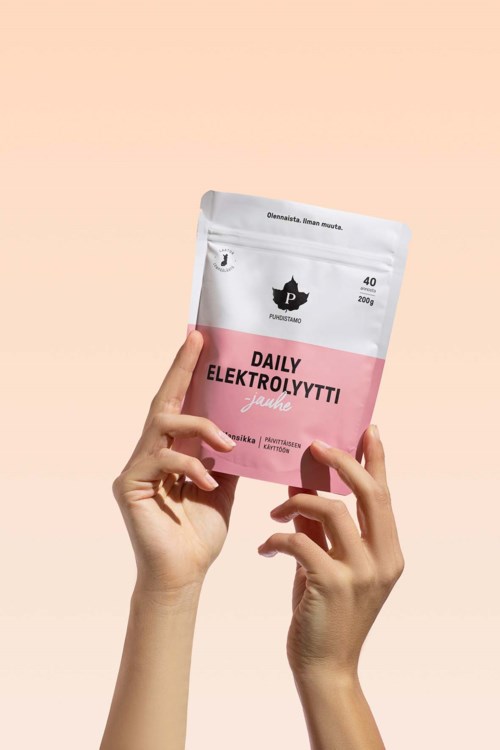 Puhdistamo Daily Electrolyte Powder Strawberry 200 g