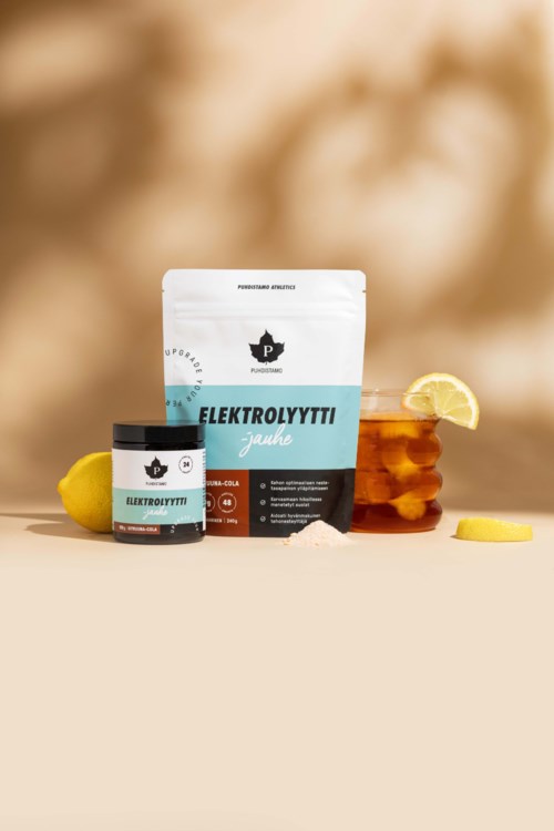 Puhdistamo Electrolyte Powder Lemon Cola 240 g