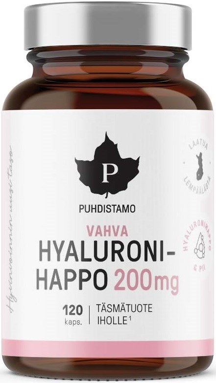 Puhdistamo Hyaluronic Acid 120 kpl