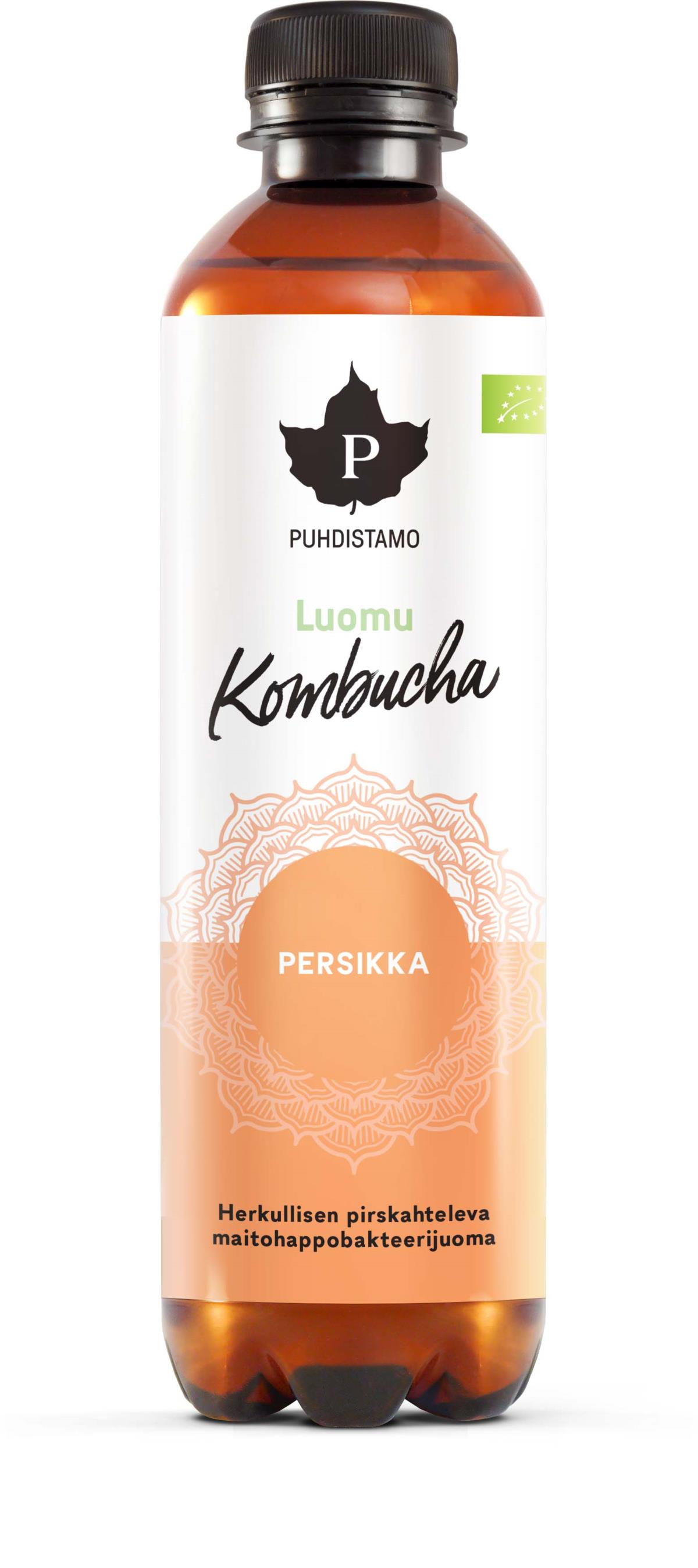 Puhdistamo Kombucha Luomu Persikka | lyko.com