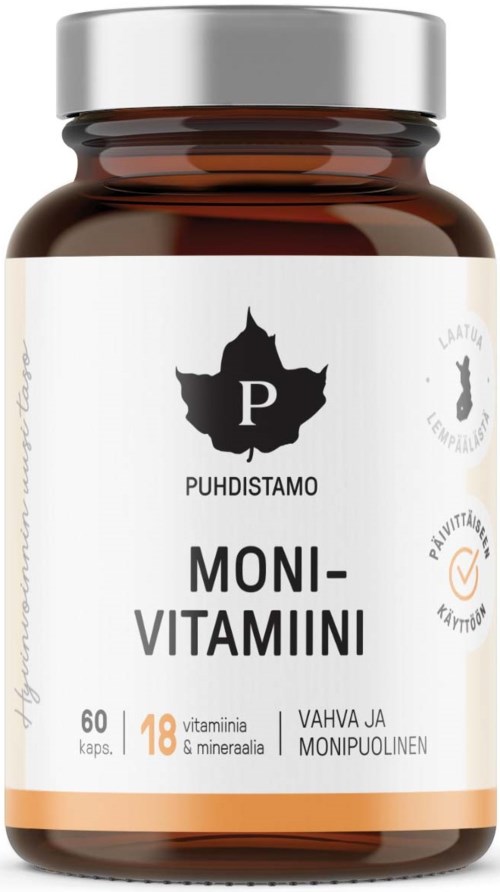 Puhdistamo Multivitamin 60 kpl