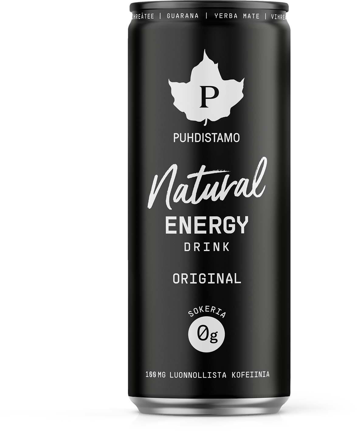Puhdistamo Natural energy drink Original
