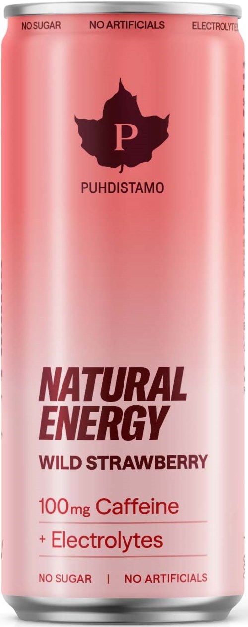 Puhdistamo Natural Energy Wild Strawberry 330 ml