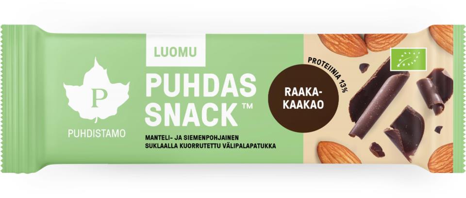 Puhdistamo Puhdas Snack - Raakakaakao 40g