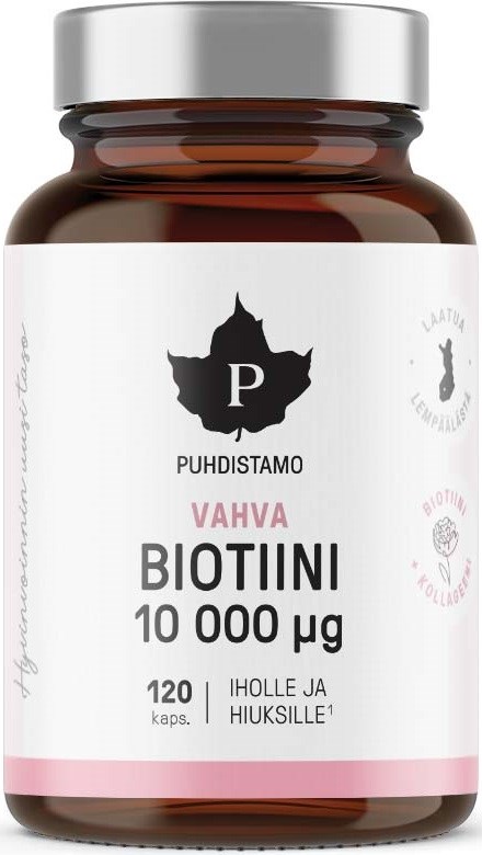 Puhdistamo Strong Biotin 120 kpl