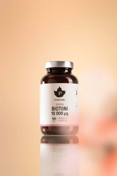 Puhdistamo Strong Biotin 120 kpl