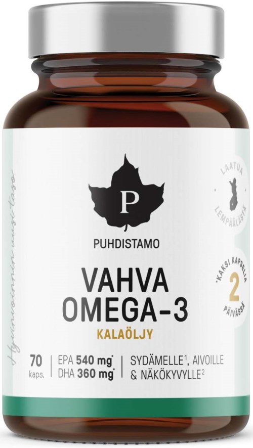 Puhdistamo Strong Omega -3 70 kpl
