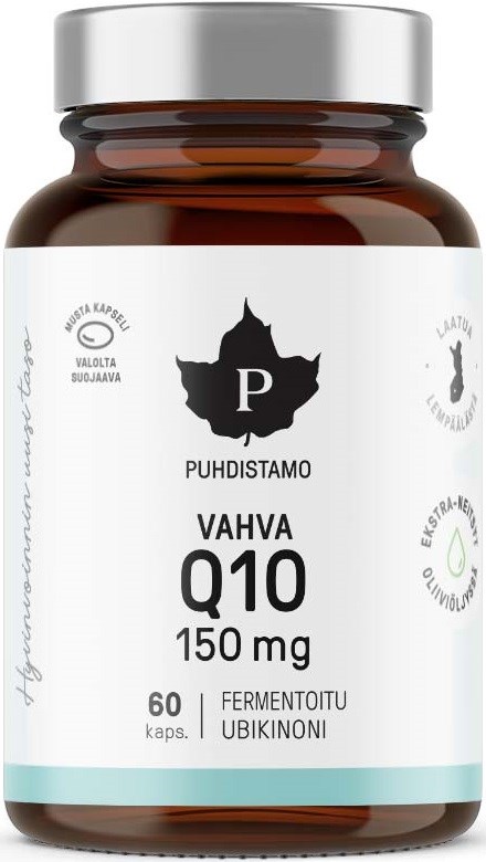Puhdistamo Strong Q10 Ubiquinone 150 mg 60 kpl