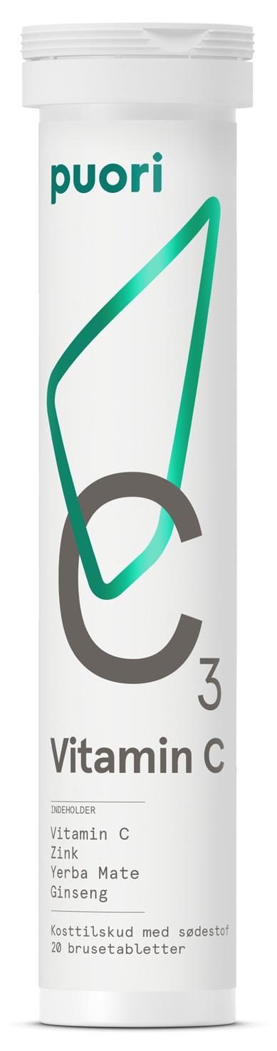 PUORI C3 Vitamin C 20 st