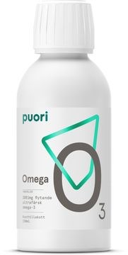 PUORI Active CP2 O3L Flytande Omega-3 2081mg (EPA 1280mg & DHA 540mg) 150 g