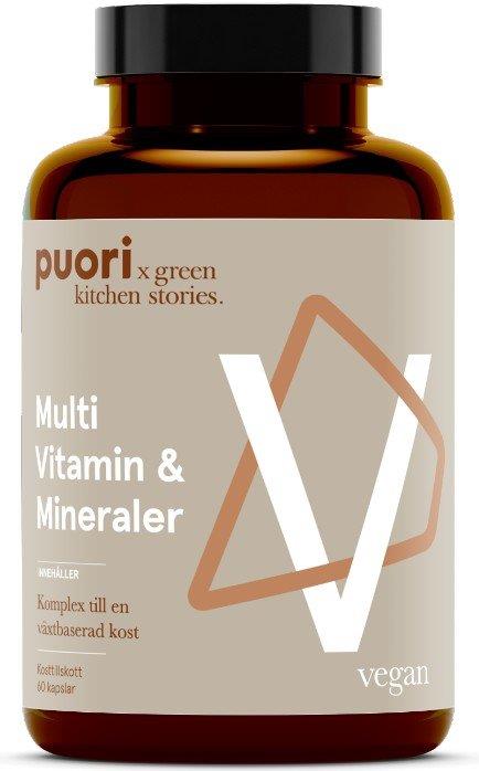 Puori V Multi Vitamin & Mineraler, 60 kapslar