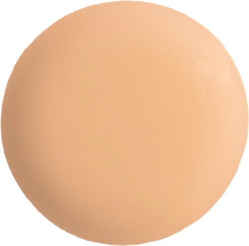 Ett beige, runt ägg med en slät yta.