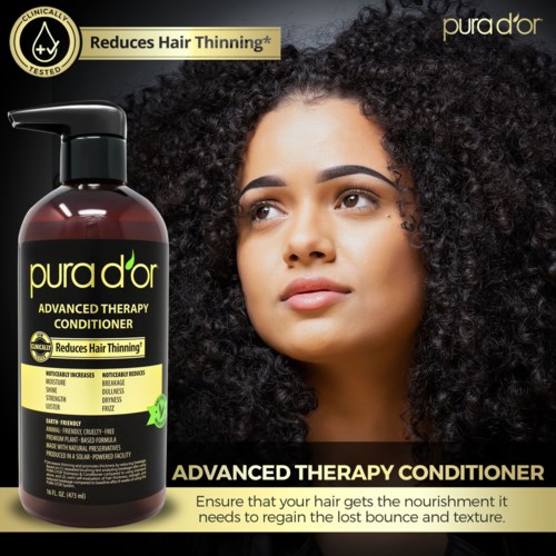 Pura D'or Gold Label Advanced Therapy Conditioner 473 ml