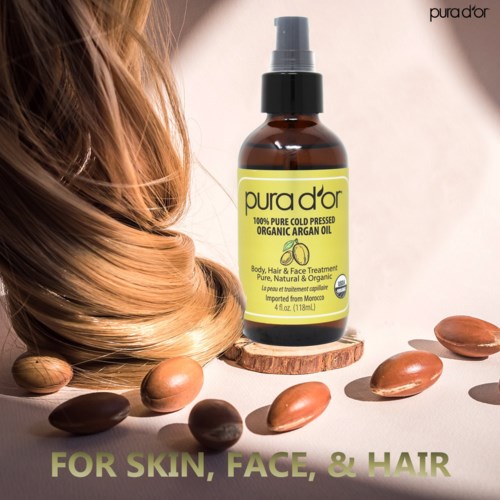 Pura D'or Gold Label Organic Argan Oil 118 ml