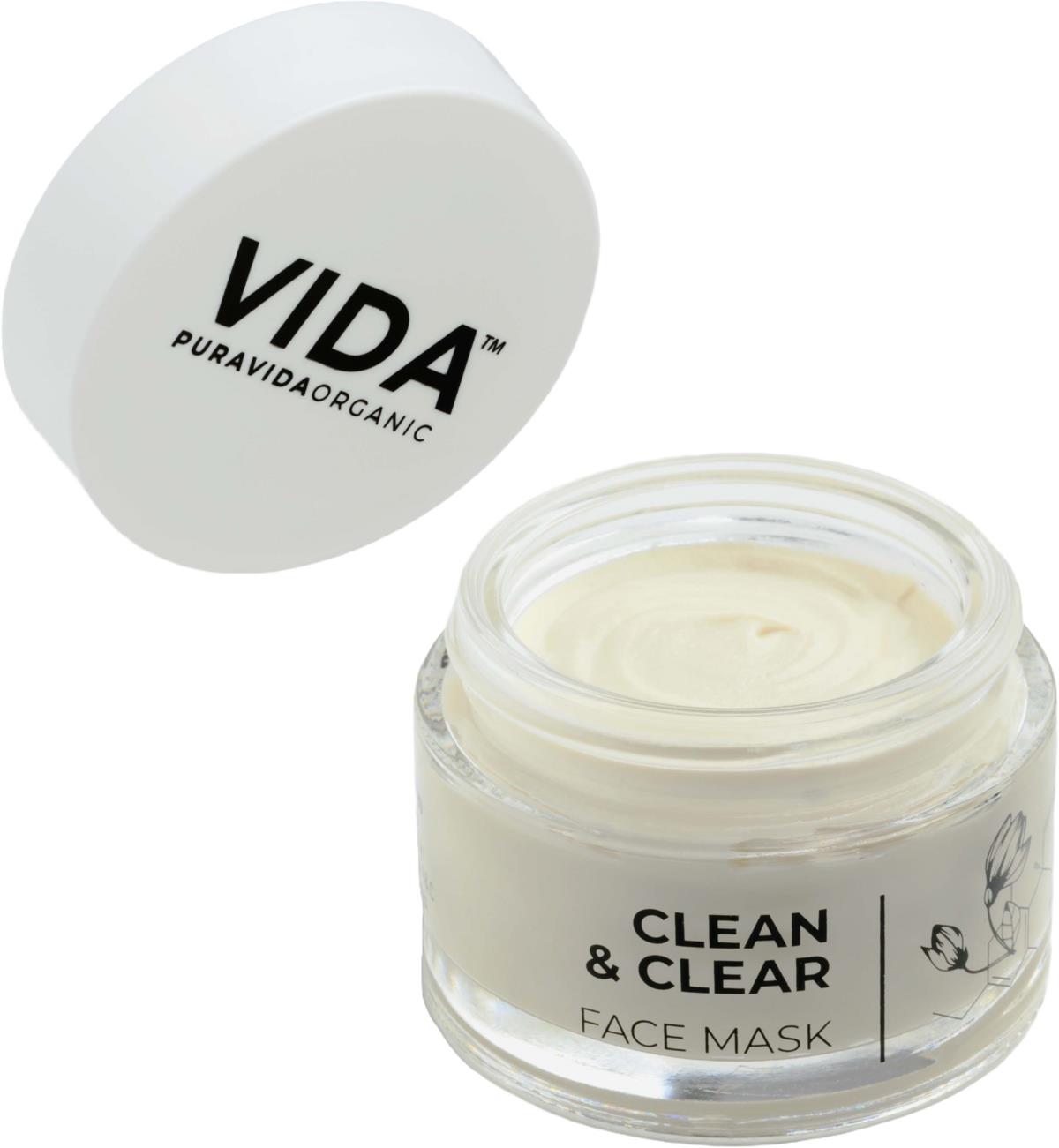 Pura Vida Clean & Clear Face Mask 50 ml