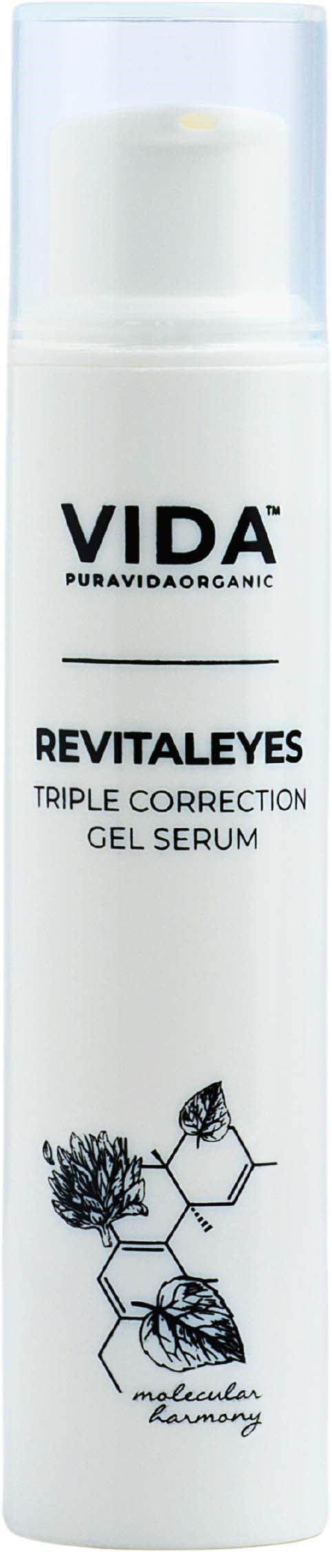 Pura Vida Revitaleyes Triple Action Correction Eye Gel Serum 15 ml