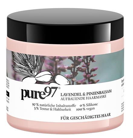 pure97 Lavender & Pine balm Hairmask 200ml