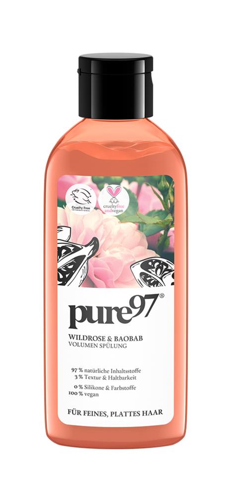 pure97 Wild Rose & Baobab Conditioner 200ml