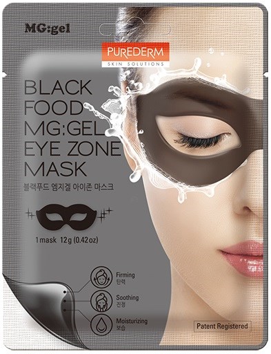Purederm Black Food MG: gel Eye Zone Mask 12 g