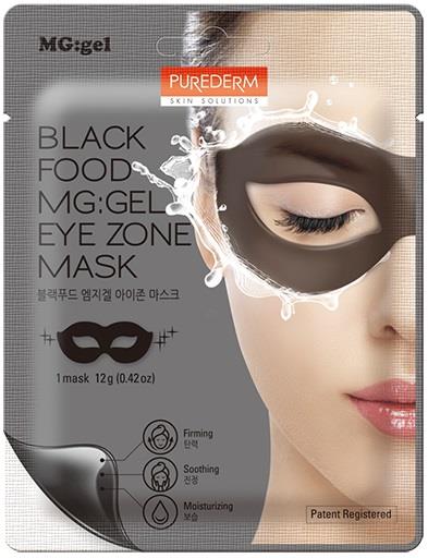 Purederm Black Food MG: gel Eye Zone Mask