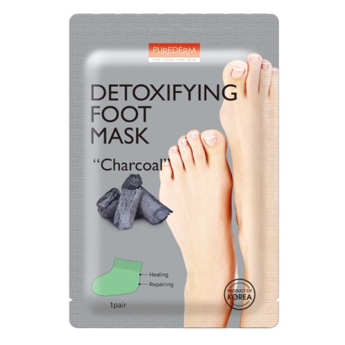 Purederm Detoxifying Foot Mask CHARCOAL