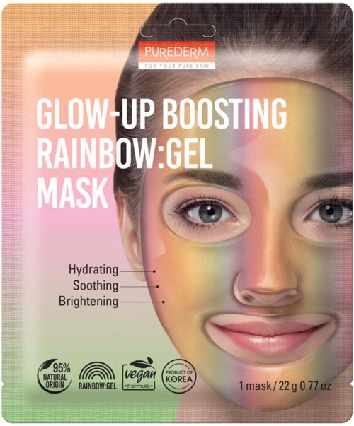 Purederm Glow Up Boosting RAINBOW:gel Mask 22 g