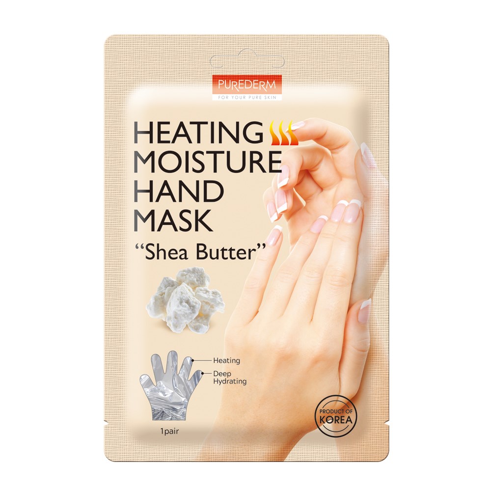Läs mer om Purederm Heating Moisture Hand Mask “SHEA BUTTER”