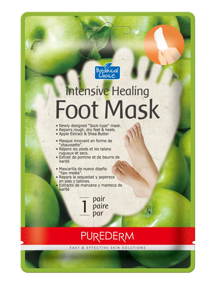 Purederm Intensive Healing Foot Mask Apple 16x2 g