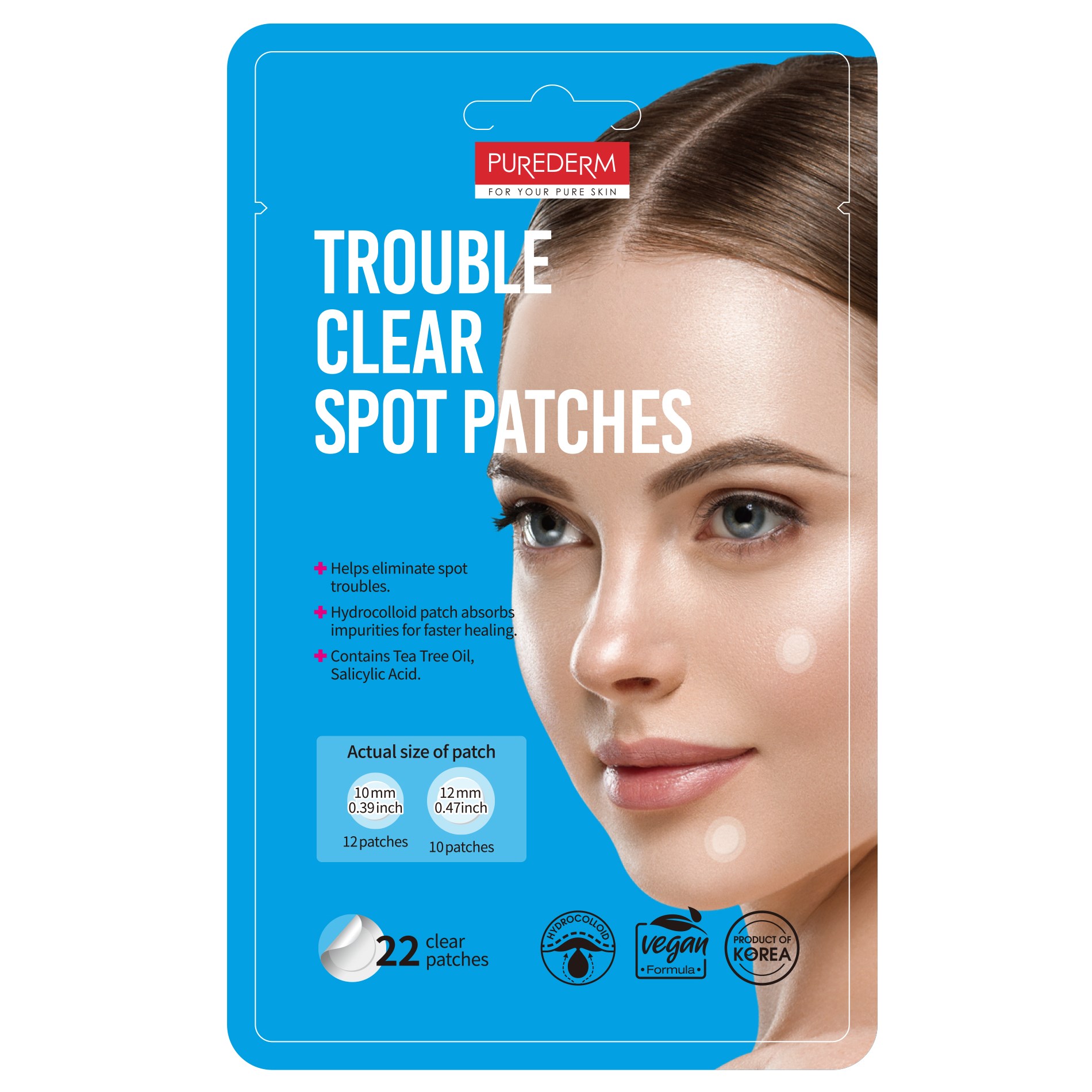 Läs mer om Purederm Trouble Clear Spot Patches 22pcs 2 g