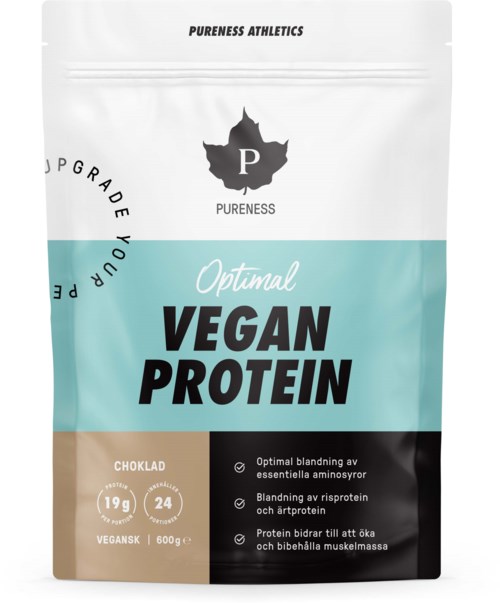 Pureness Athletics Optimal Vegan Protein Choklad 600 g